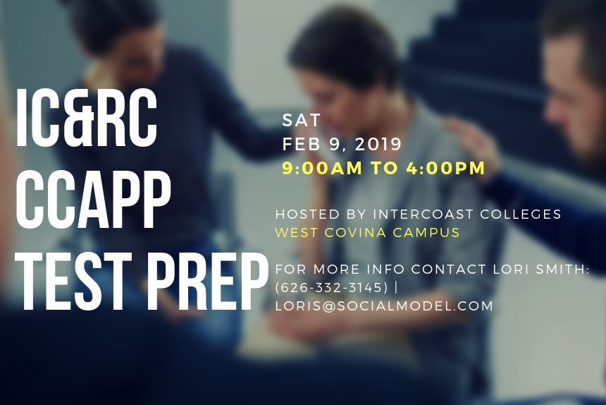 IC&RC CCAPP Test 2019
